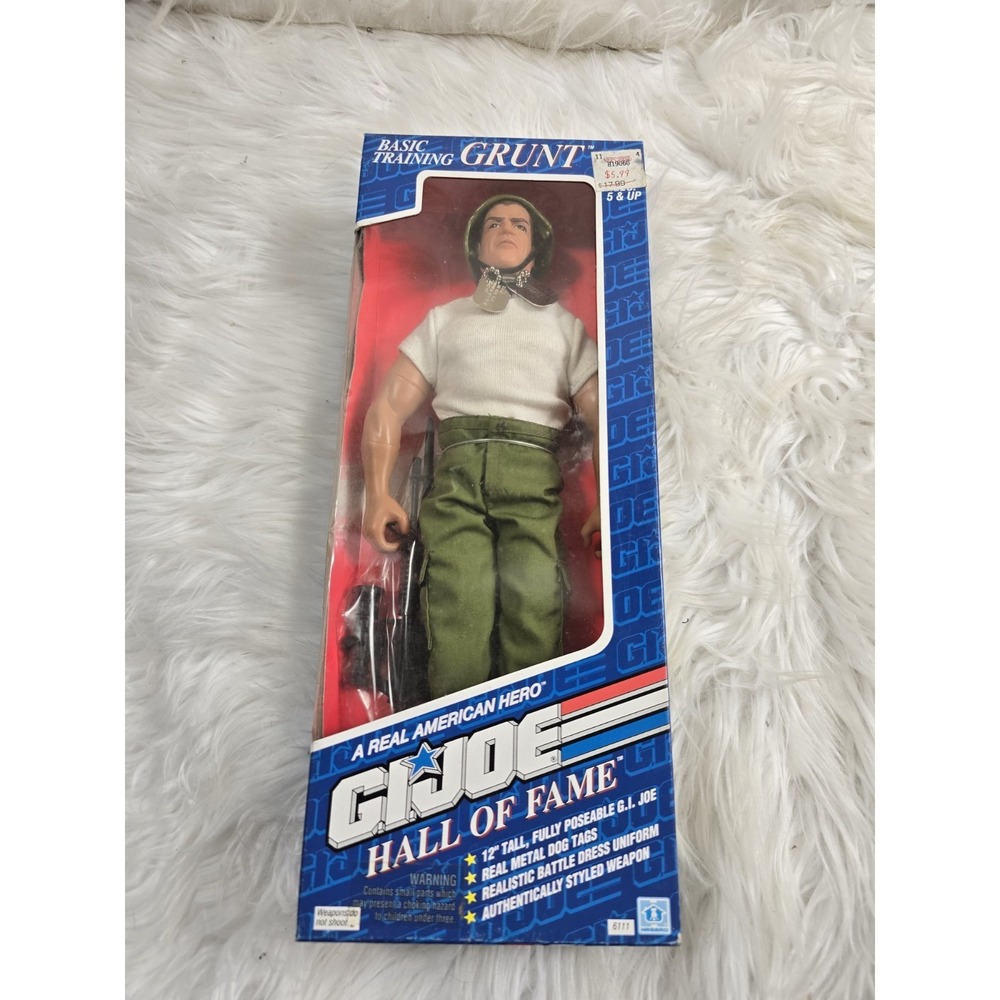 GI JOE GRUNT BASIC TRAINING HALL OF FAME    RAH HOF  1992  G195